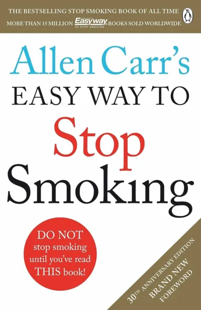 Allen Carr's Easy Way to Stop Smoking by Allen Carr book QUIT NEW AU | FREE SHIP