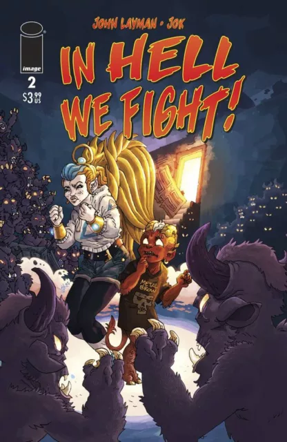 In Hell We Fight #2 Nm 1St Print Main Cover Image Comics 2023 John Layman
