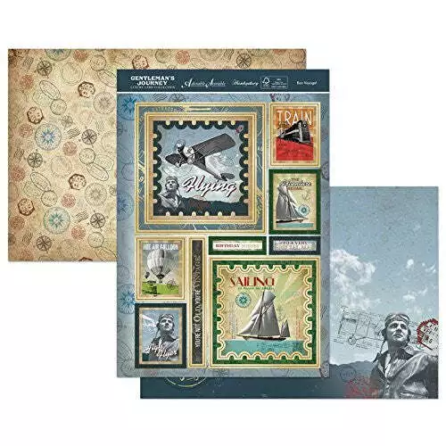 Gentleman's Journey A4 Topper Set Bon Voyage!