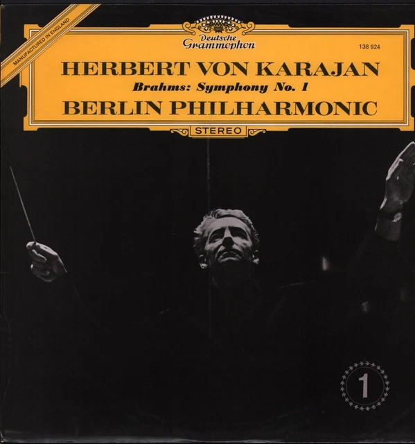 138924 HERBERT VON Karajan / Berlin Philharmonic Orchestra Brahms ...