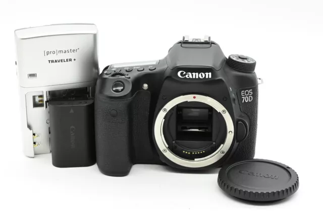 Canon EOS 70D Digital SLR 20.2MP Camera Body #371