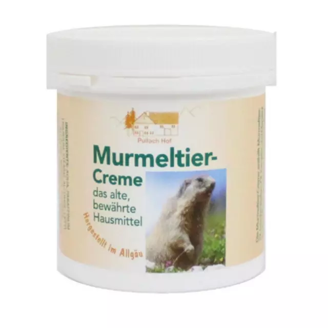 (31,04 EUR/l) Pullach Hof Murmeltier Creme Allgäu 250ml