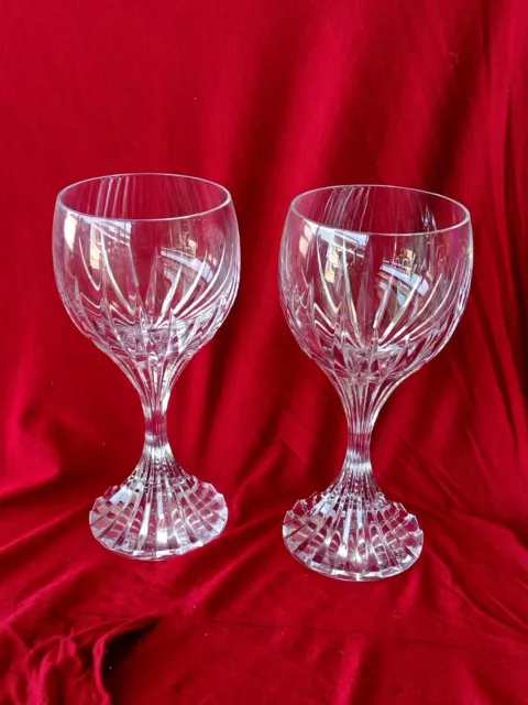 Baccarat Crystal Glasses Pair