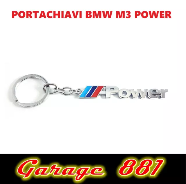 PORTACHIAVI BMW M SPORT SERIE 1 3 5 7 X1 X3 X5 X6 120 320 LOGO BMW STEMMA  FREGIO