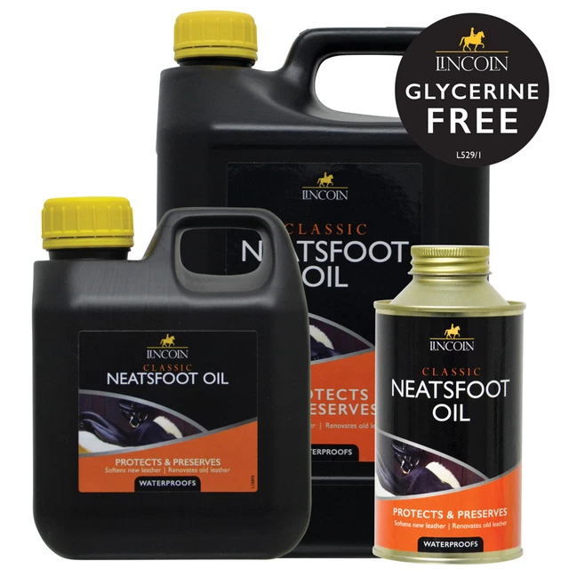 Linlincoln Limpiatsfoot Aceite Restaura Cuero Seco Limpia Pie Impermeable