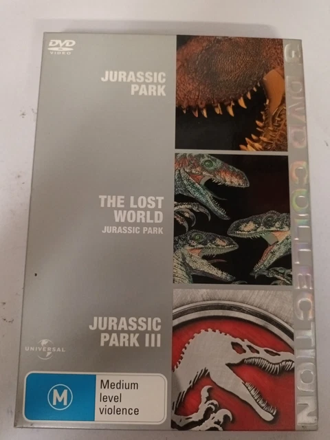 JURASSIC PARK JURASSIC PARK The Lost World Jurassic Park 3 DVD jurassic-park-jurassic-park-the-lost-world-jurassic-park-3-dvd