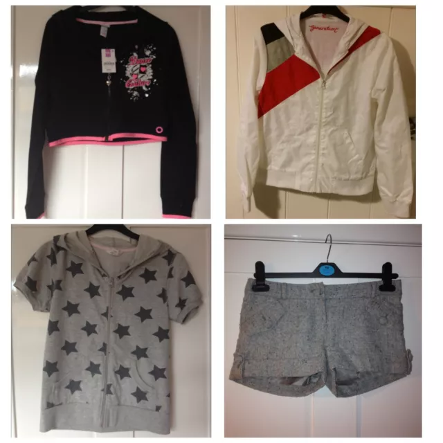 New Look Generation H&M Kylie Girls bundle set coat jacket cropped hoodie...