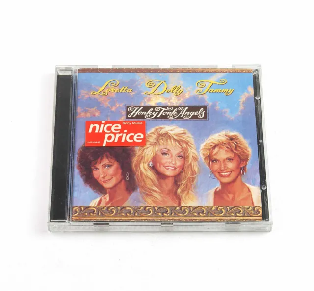 Dolly Parton Tammy Wynette Loretta Lynn Honky Tonk Angels CD 1993 Jewel Case