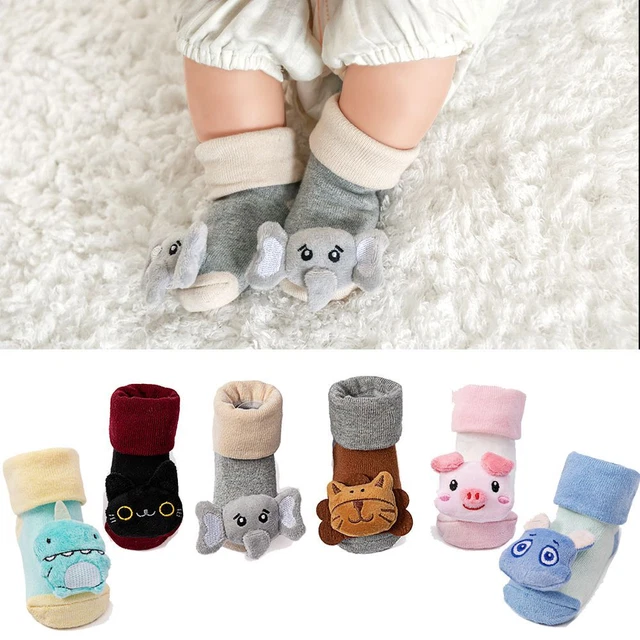 bambole dei cartoni animati Calzini per bambini Calzini per bambini antiscivolo