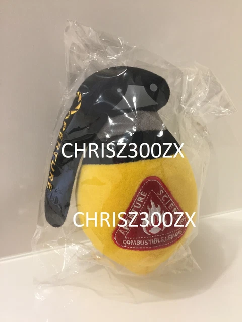 Portal 2 Cave Johnson's Vibrating Lemon Plush Figure 5" Plushie /w Pull Clip