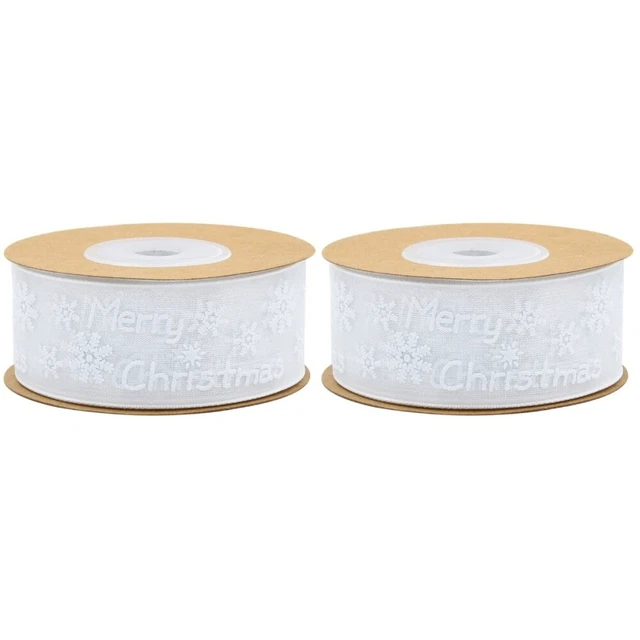 2x Geschenk Verpackung Band Bogen Verpackung Bänder Diy Handwerk Band