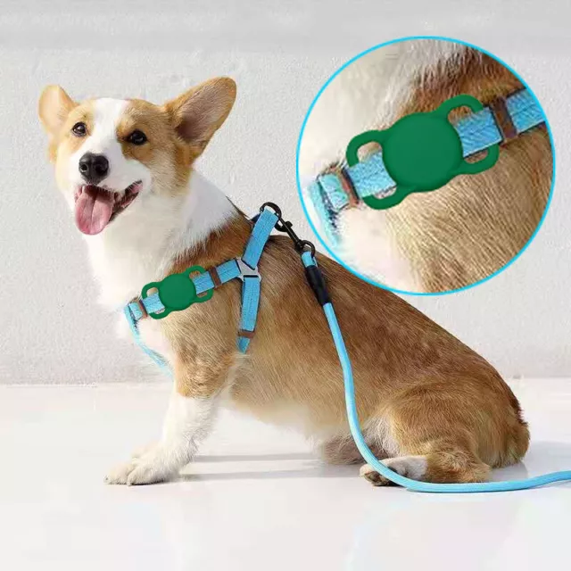 Airtag Chien Col Support pour Apple Air Étiquette Protection Chat Col Boucle . 2