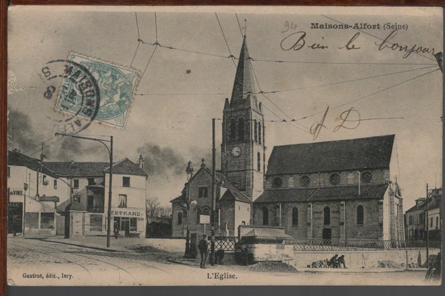 94 - MAISONS-ALFORT - l'eglise