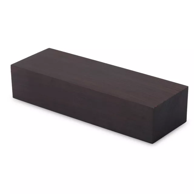 Manija Madera Bloque Madera Raro Artesanía Hobby Herramienta Africana Madera Material Ébano