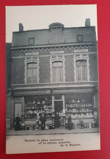 Carte Postale - Nord - 59 - Saint Amand Les Eaux - Facade De Magasin