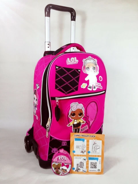 ZAINO TROLLEY LOL Surprise SCUOLA ELEMENTARE FASHION EUR 69,90 - PicClick IT