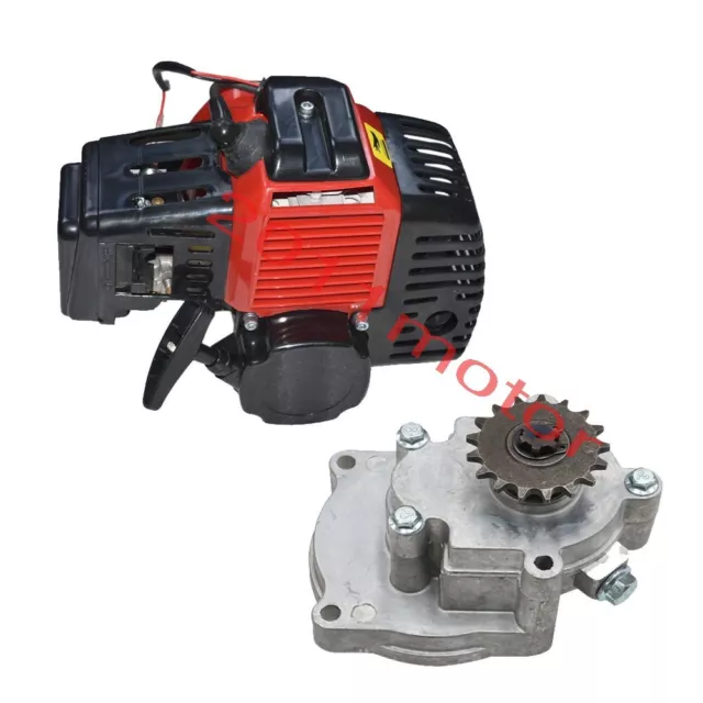 49cc Engine Red 2-Stroke Pull Start with Transmission for Mini Moto Dirt  Bike - China 49cc Engine, Moto Engine