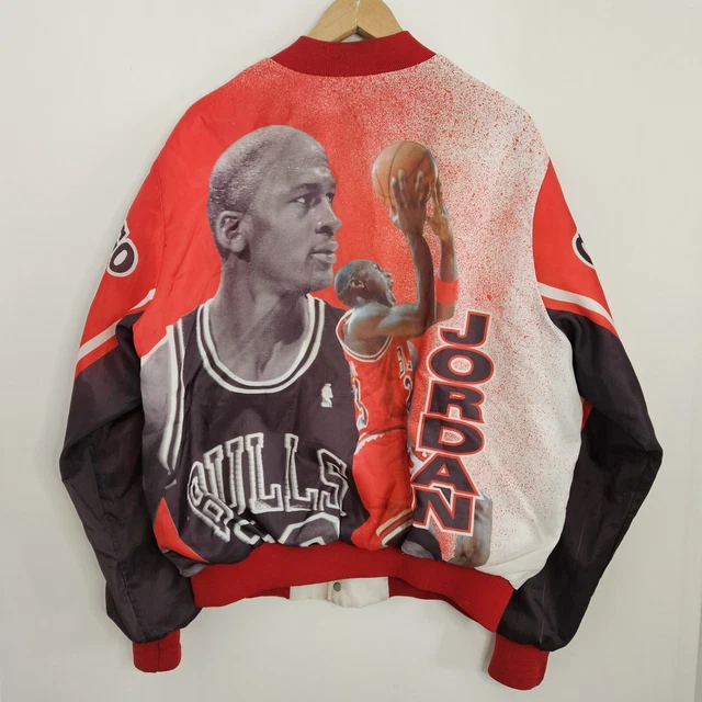 VINTAGE CHALK LINE Jacket Adult Large Chicago Bulls Michael Jordan NBA