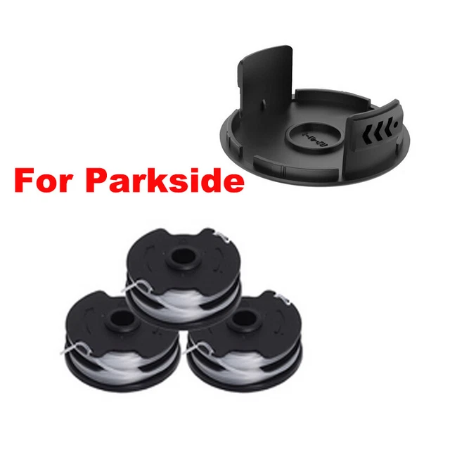 Ersatzspulen Für Parkside PRTA 20-Li C3 – 3 Stück, Nylonfaden 1,4 Mm, Passend Für Akku Rasentrimmer