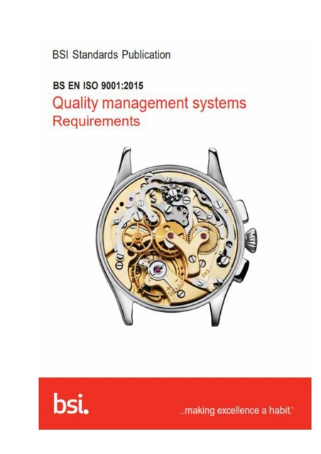 ISO 9001 QUALITY Management System Standard Iso 9001 Training QMS ...