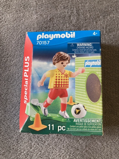 Playmobil 70157 Special Plus Calciatore Con Parete Porta NOVITÀ 2019