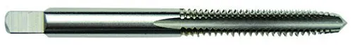 Morse Cutting Tools 33714 Straight Flute Hand Taps, High-Speed Steel, Bright