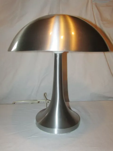 LAMPE CHAMPIGNON ANCIENNE VINTAGE METAL PHILIPS Louis Kalff années 60