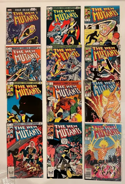 Lot Of 114 New Mutants Vol 1 #1-100 Complete Set (-4) + Annuals 1983 Vf/Nm