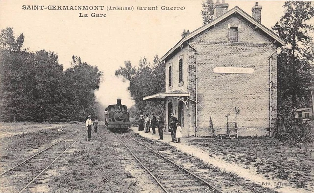Carte Postale Ancienne CPA - Gare De Saint-Étienne-de-Saint-Geoirs (Années 1900)