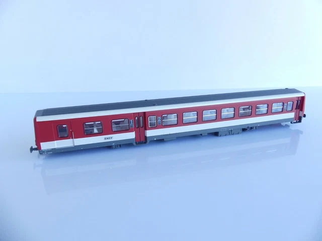 Remorque D'autorail XR6000 Jouef HJ4098 échelle HO | Occasion | Couleur Remorque D'autorail XR6000 Jouef HJ4098 échelle HO | Occasion | Couleur