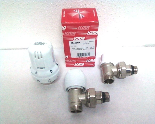 Kit Tappi E Staffe 3/8" X Radiatori Acciaio Tubolari In Alluminio - Foto 7