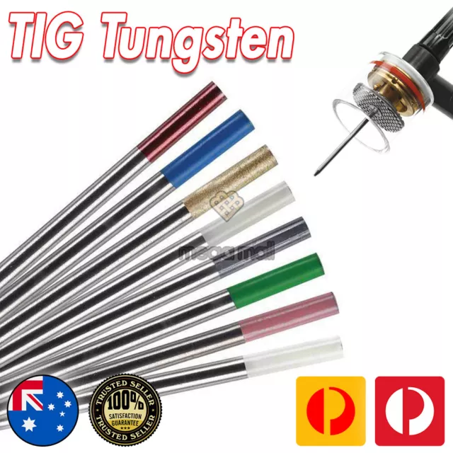 RED 2% Thoriated Tungsten for AC/DC TIG Welding TIP Electrode 175mm Best AU WT20