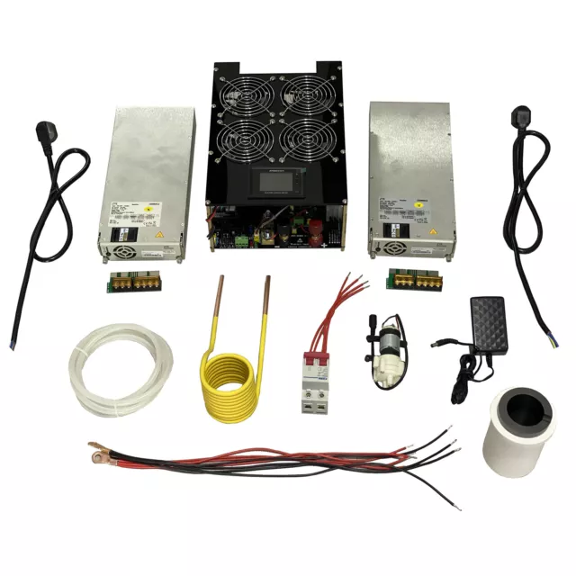5000W Induction Heating Machine with Energy Meter 150ML Crucible DC 48V Heater