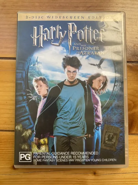 Harry Potter And The Prisoner Of Azkaban DVD  Region 4