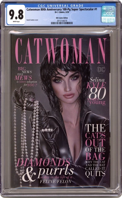 Catwoman 80th Anniversary 100 Page Super Spectacular #1 Sanders KRS CGC 9.8 2020