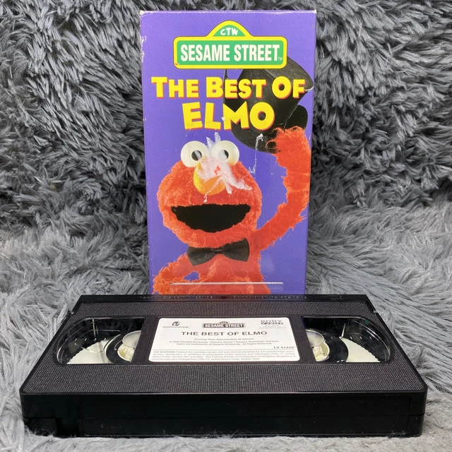 Sesame Street The Best Of Elmo 1994 SESAME STREET THE Best of Elmo VHS 1994 The Muppets Jim Henson Kids