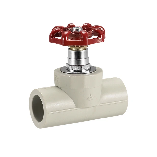 Cancello Valvola Presa,25mm Interno Diametro,PPR Beige Rosso