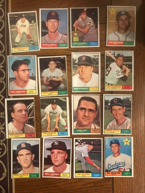 Hobie Landrith 1961 Topps (Sale Is For One Card) (21,326)