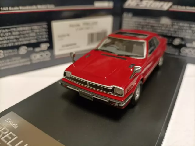 Hi Story 1/43 Honda Prelude XXR 1981 Red