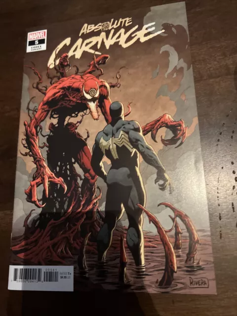Absolute Carnage #5 (2019) NM 1:25 Paolo Rivera Codex Variant Marvel Comics