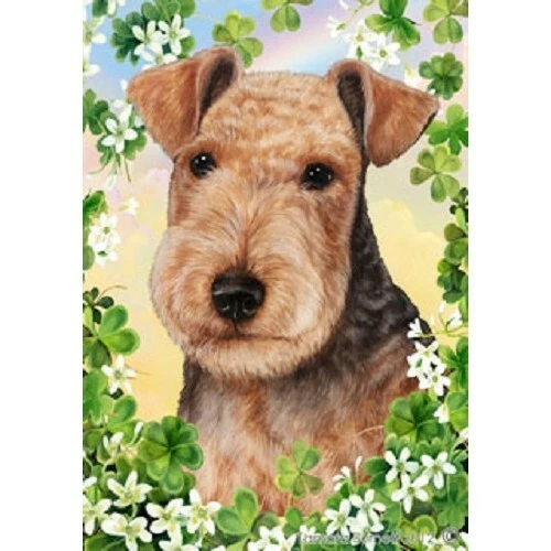 Clover House Flag - Lakeland Terrier 31234