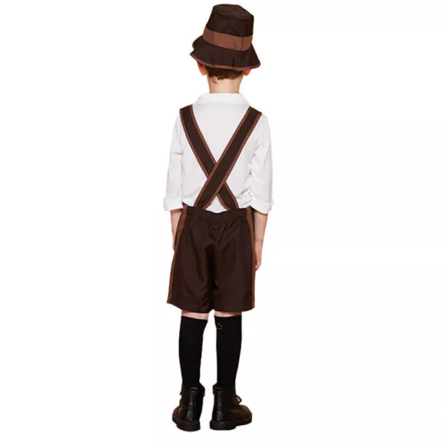 *Kid Bavarian Lederhosen German Oktoberfest Traditional Shorts Beer Xmas Costume