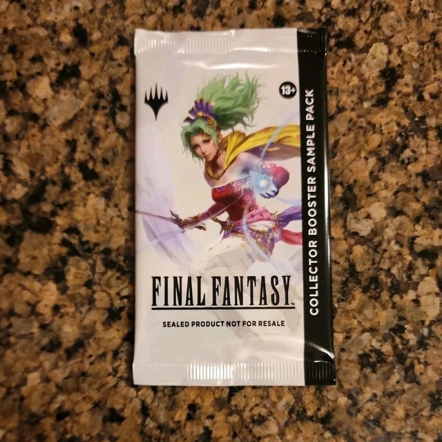 mtg final fantasy collector sample pack MTG - Final Fantasy Collector Booster Pack
