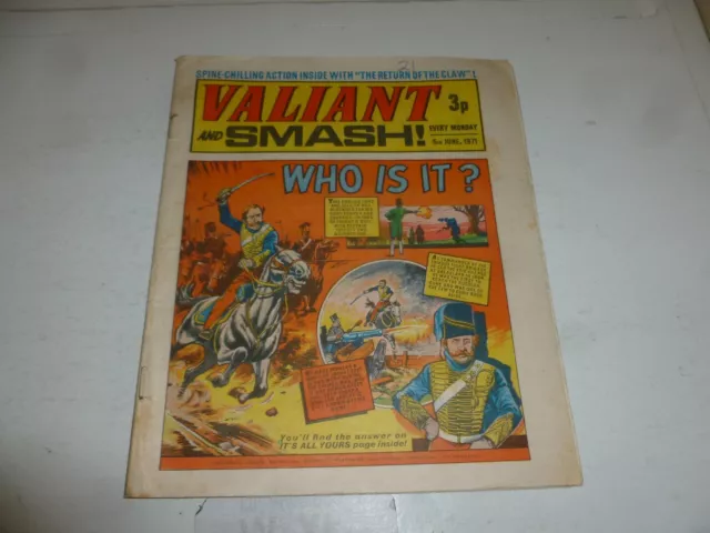 VALIANT & SMASH! Comic - Date 05/06/1971 - IPC UK Comic