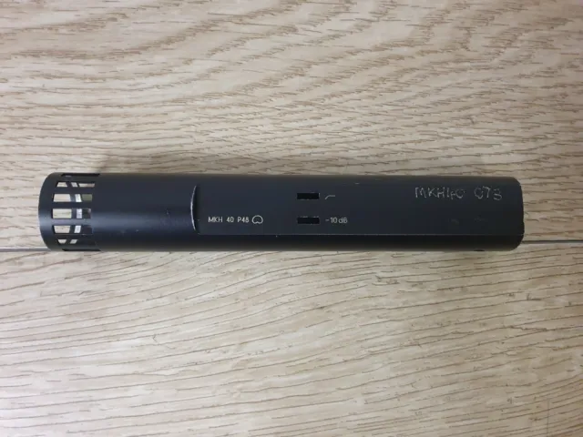 Sennheiser MKH 40 P48, small diaphragm RF Condenser Cardioid Microphone Tube