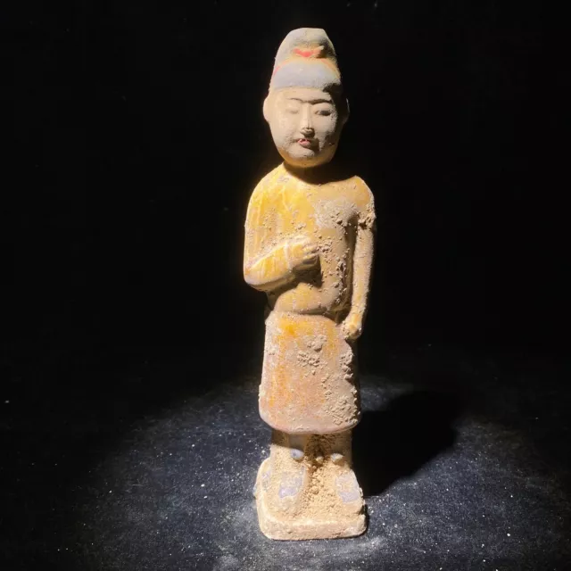 Chinese antique Tang sancai Tang porcelain old collect porcelain sculpture