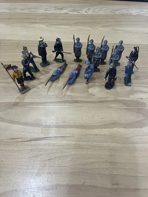 Soldat De Plomb Ancien - Figurine Vintage à Peindre - Fabrication Française