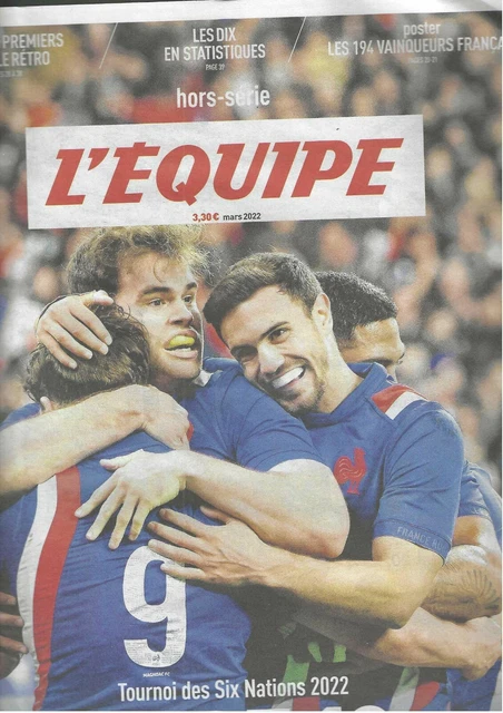 L'Équipe 27 Janvier 1983 - Rugby France Écosse - Tournoi 5 Nations - Édition Originale