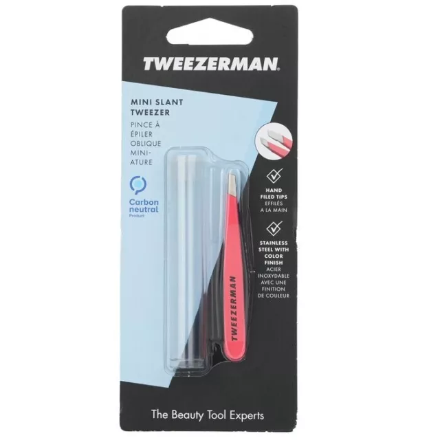 Tweezerman Mini Slant Tweezer - Geranium Mens Other