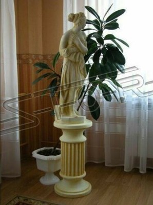 AJA Figure Féminine Antique Sculpture de Jardin Villa Toscana Figurine 80cm Balcon 